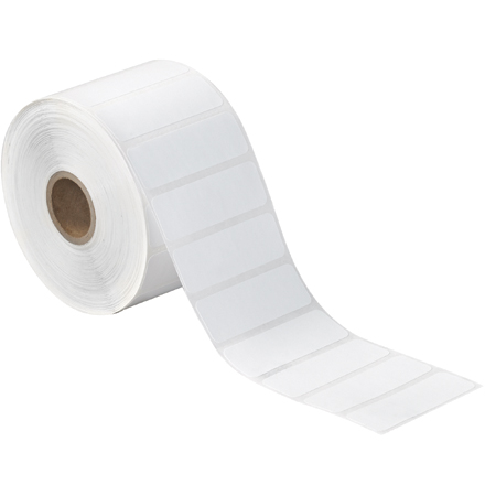 2 <span class='fraction'>1/4</span> x 3/4" White Removable Direct Desktop Thermal Transfer Labels