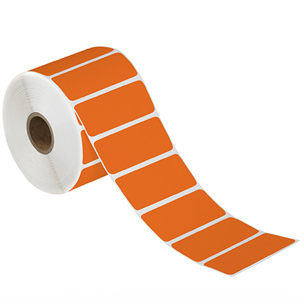 3 x 2" Orange Desktop Direct Thermal Label